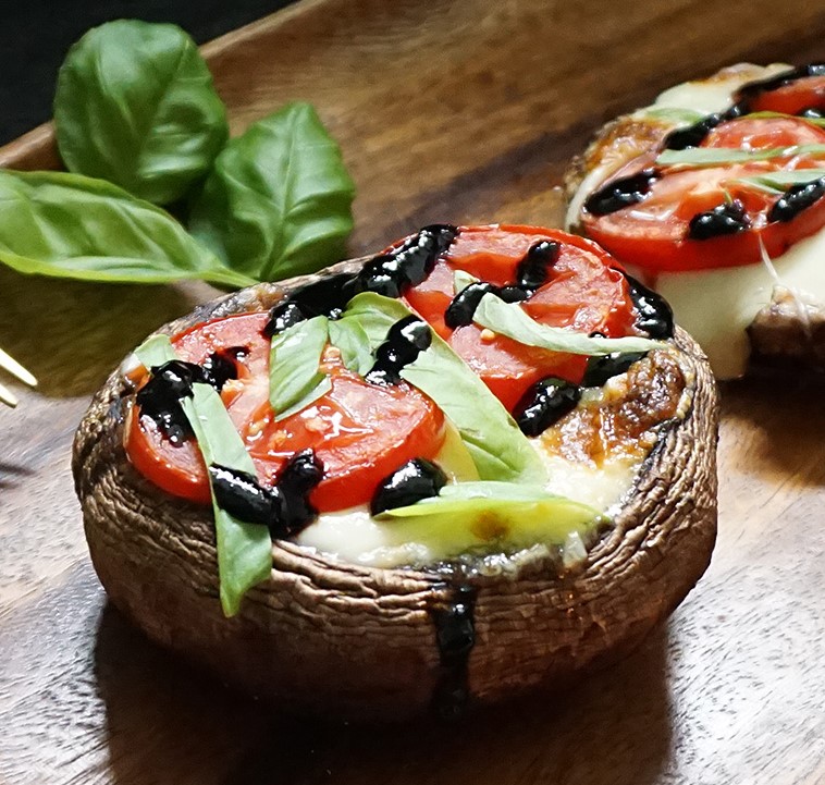 Caprese Stuffed Portobello Mushrooms  Oil Well